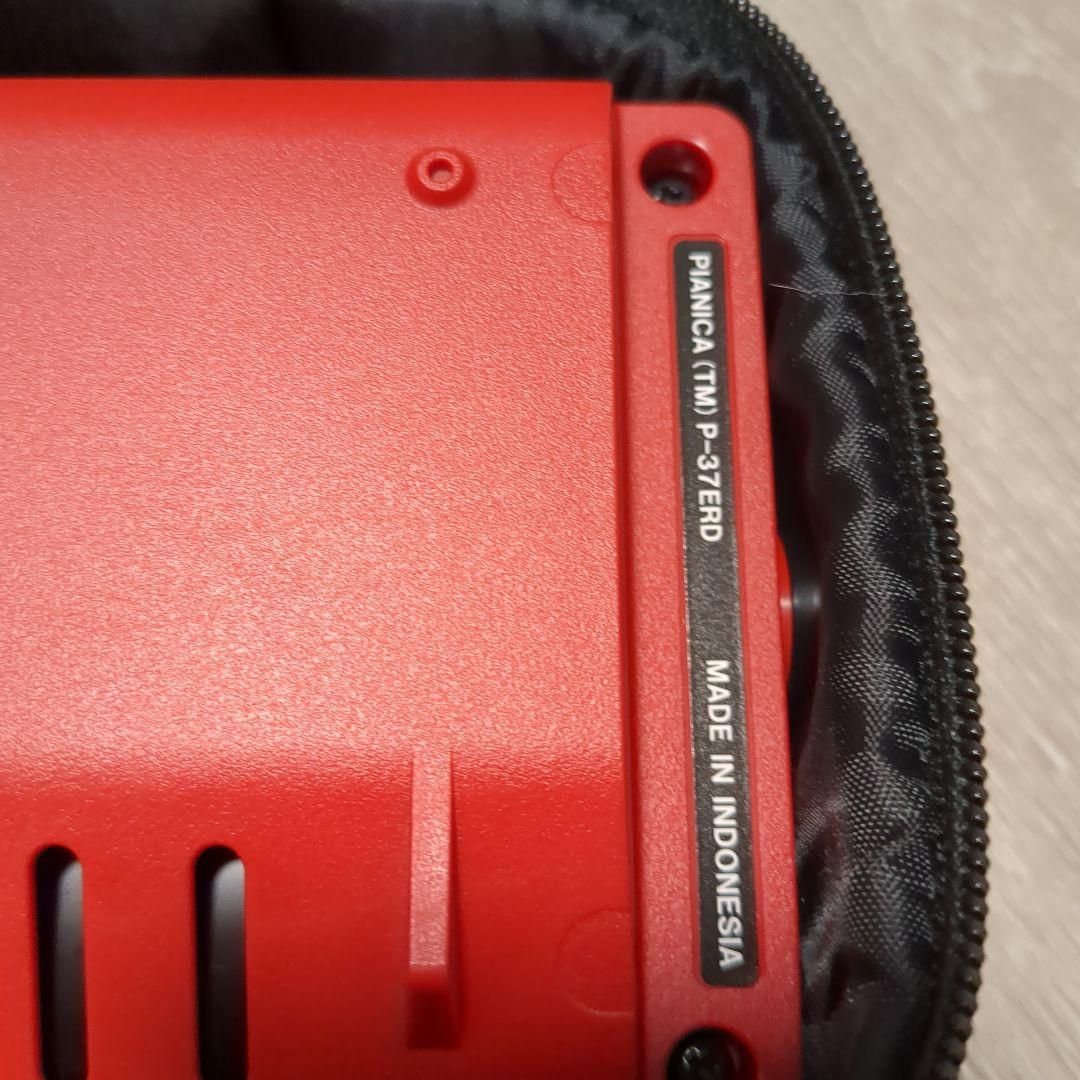 生産完了品 希少 美品【YAMAHA ピアニカ P-37E レッド】 - メルカリ