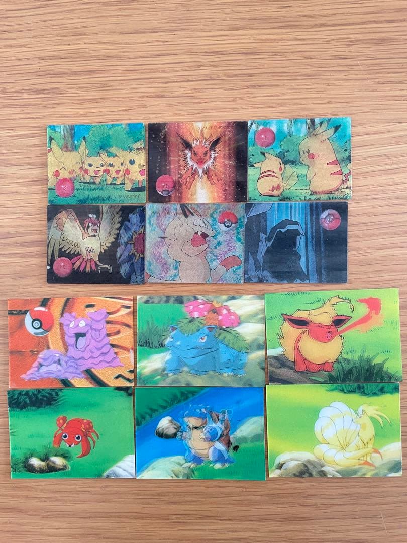 希少レトロ】ポケモン3Dカードセット 明治ミルクココアMeiji ポケモン