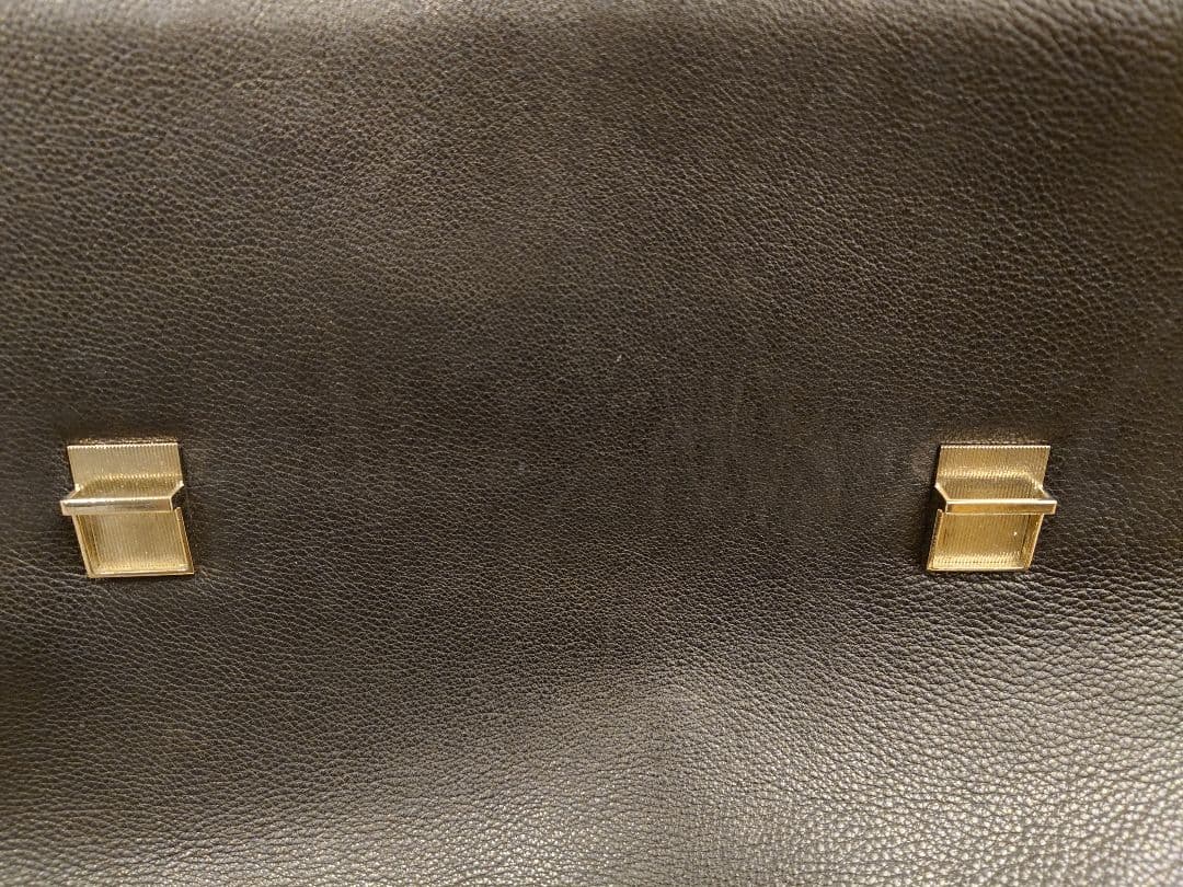 紫音様 Tiffany & Co. 黒 レザービジネスバッグ