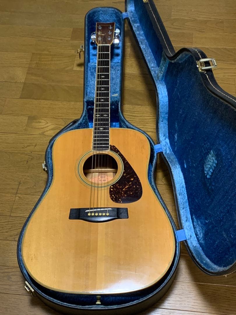 YAMAHA FG-401 オレンジラベル ハードケース - メルカリ