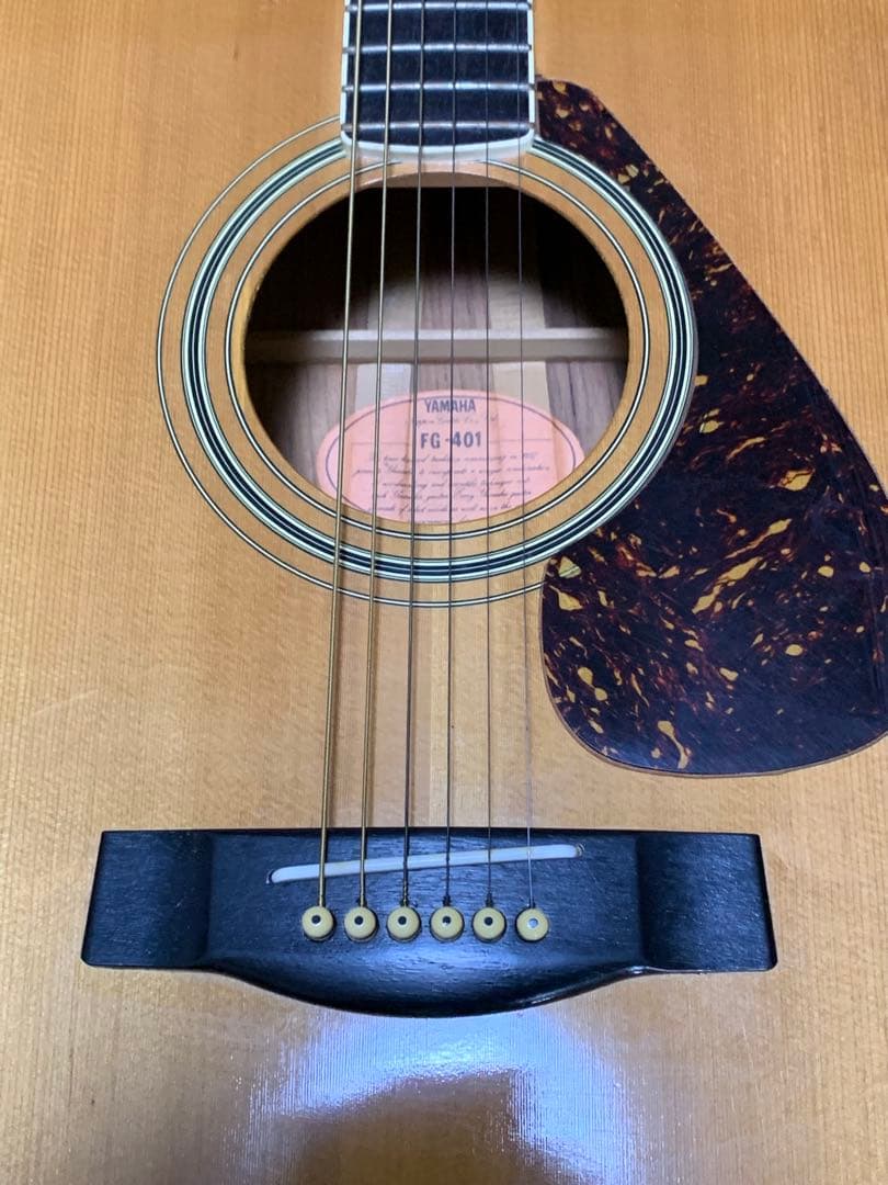 YAMAHA FG-401 オレンジラベル ハードケース - メルカリ