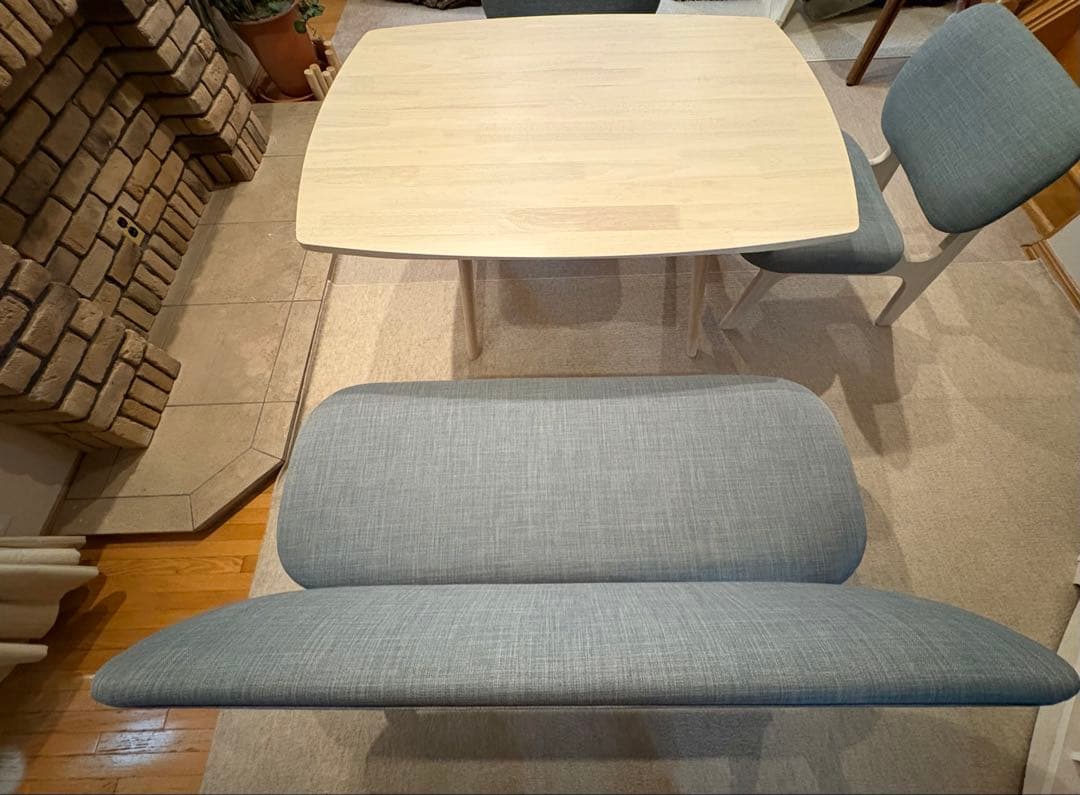 引き取りのみ大幅値下げ石川県☆ニトリ　ダイニングテーブルセット　組立説明書付