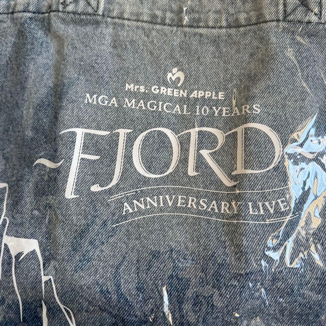 ミセスグリーンアップル FJORDデニムバッグ トートバッグ フィヨルド