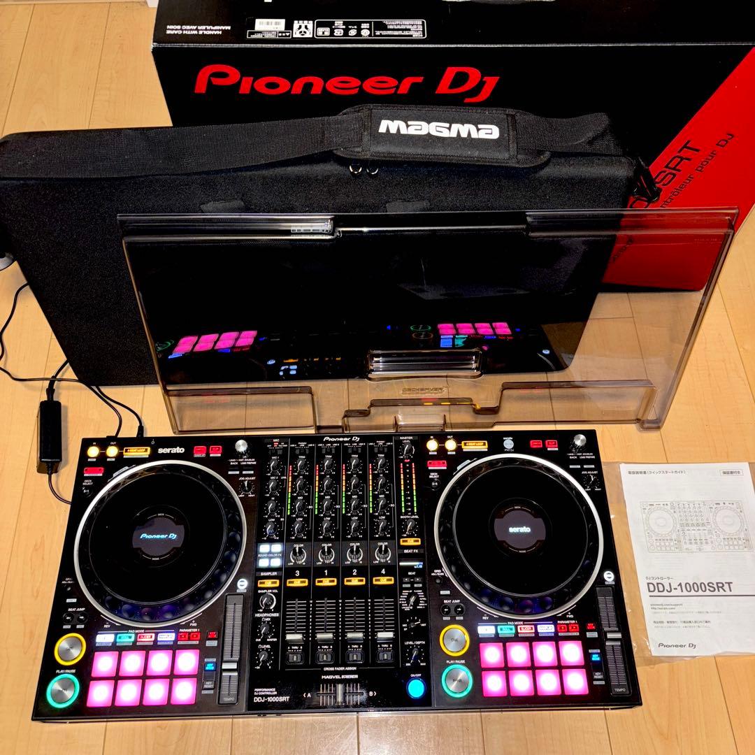 【名機】Pioneer DDJ-1000SRT・MAGMAケース ・カバー付き 名機】Pioneer DDJ-1000SRT・MAGMAケース ・カバー付き