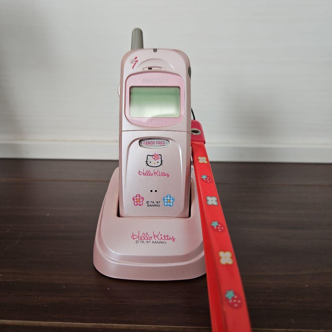 ハローキティ バルディオ313P PHS本体 充電器付き
