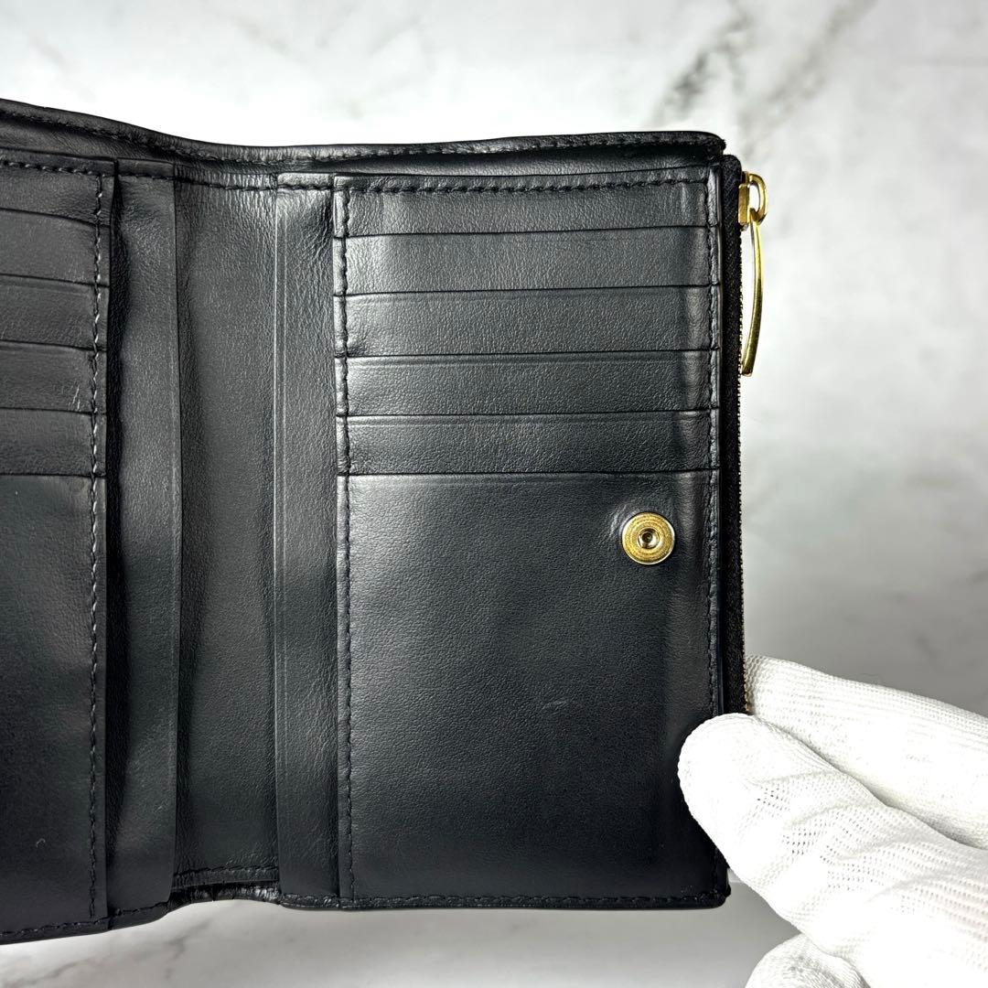 BOTTEGA VENETA ボッテガヴェネタ 財布 2つ折り カセット ロング