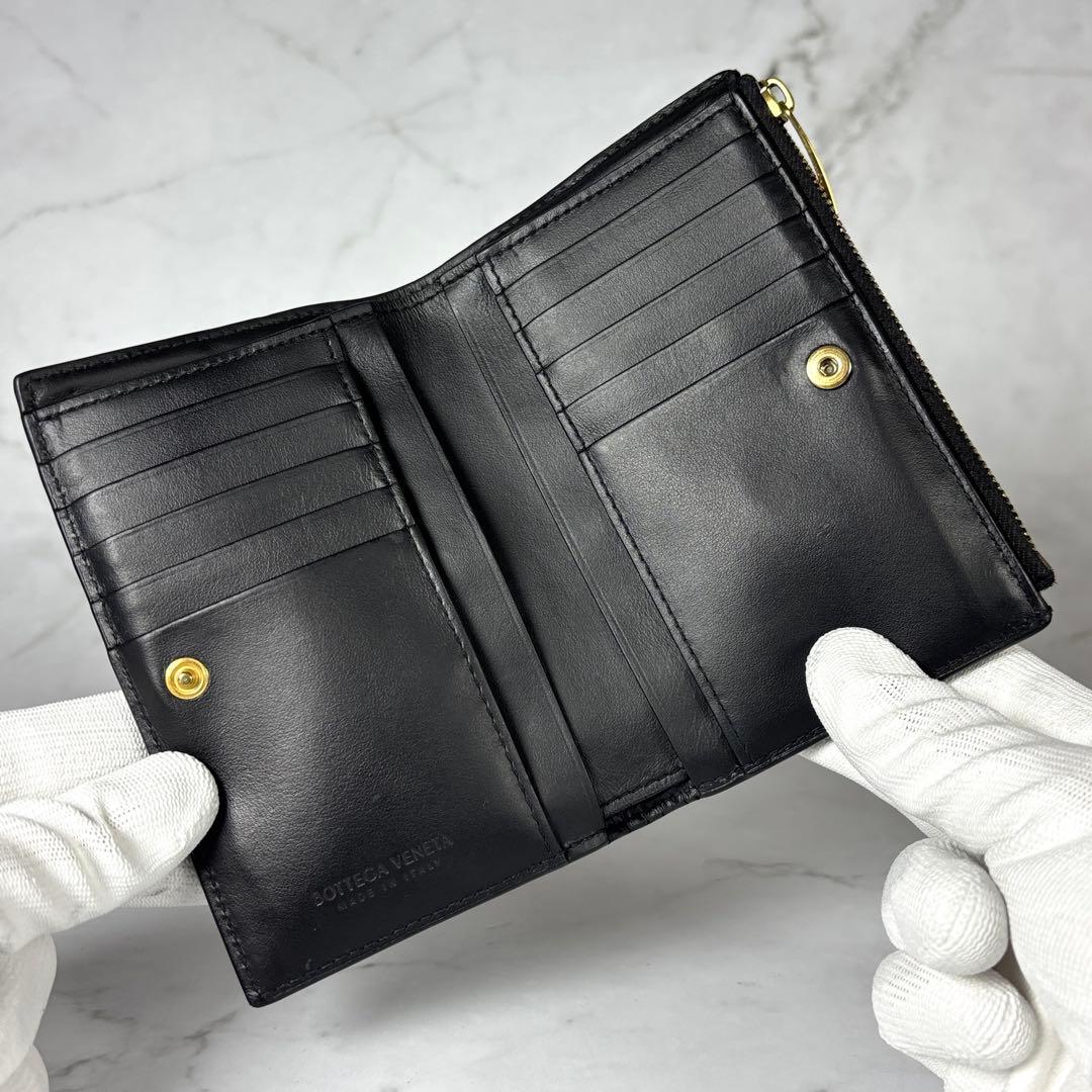 BOTTEGA VENETA ボッテガヴェネタ 財布 2つ折り カセット ロング