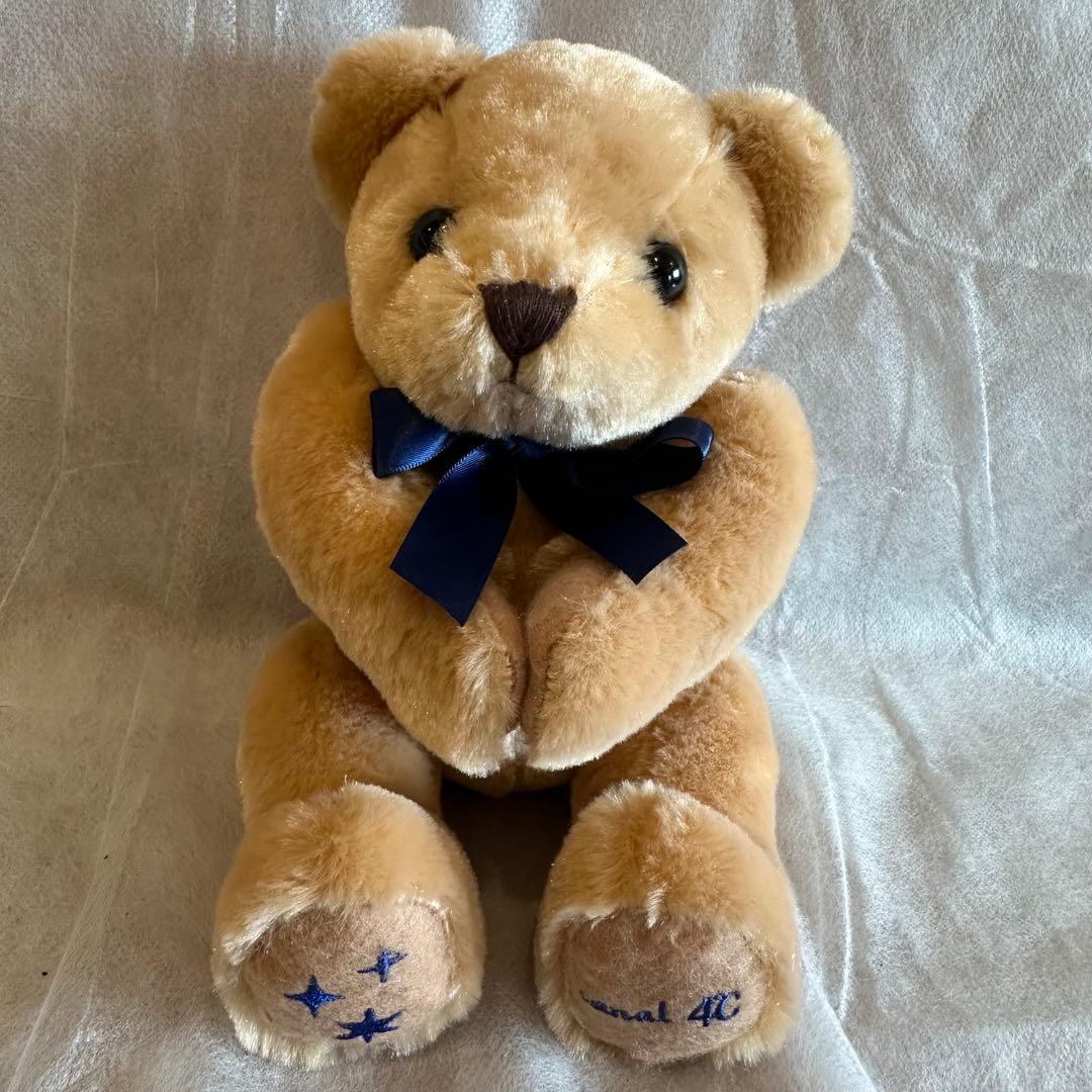 【美品】 canal4°C ヨンドシー ぬいぐるみ オルゴール くま