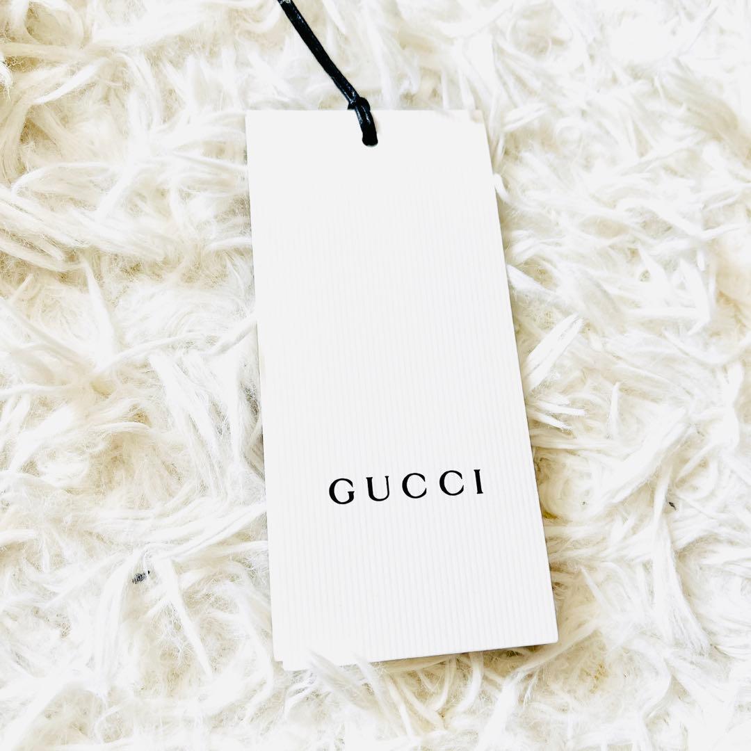 【新品タグ付き✨】GUCCI　ひざ丈スカート　ズゥミ金具　ホースビット柄　レザー