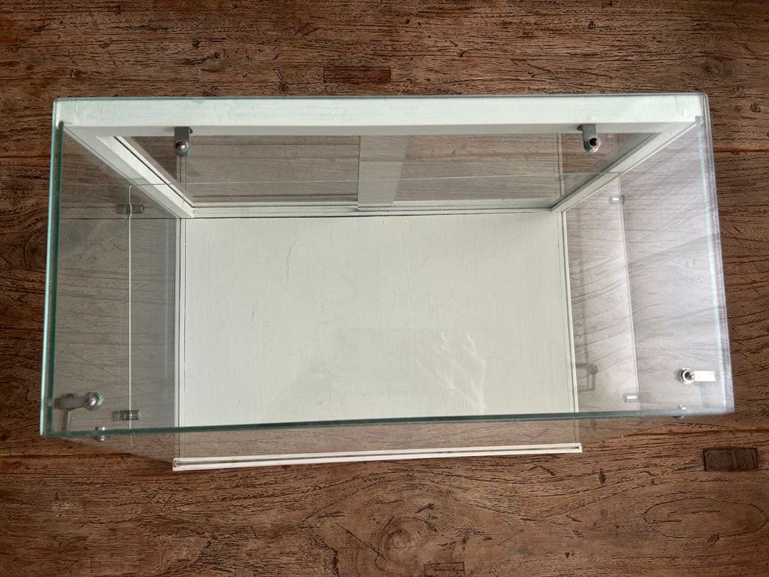 レトロ 台形ガラスショーケース - メルカリ