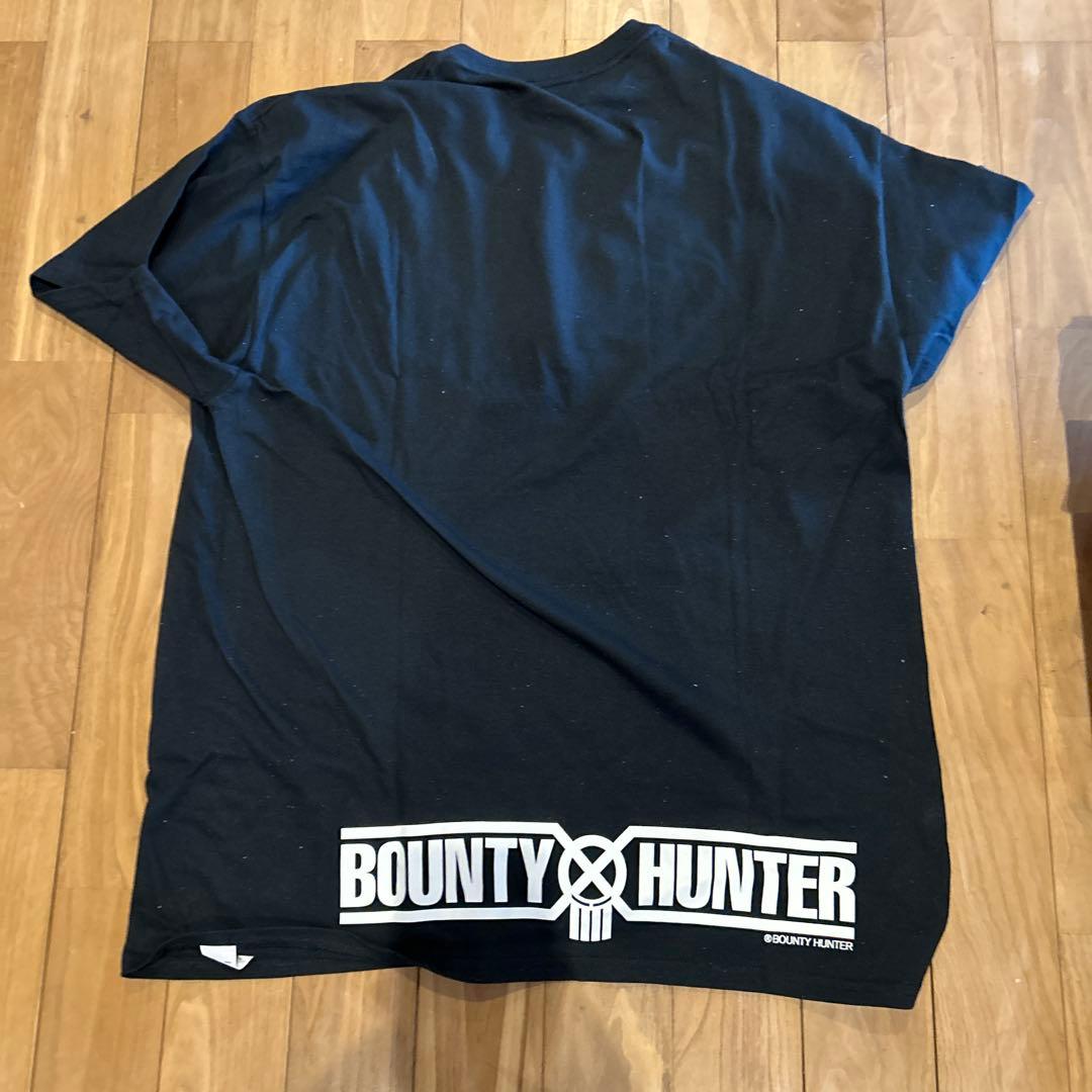 Bounty Hunter ロゴ Tシャツ ブラックホワイトXLの通販はau PAY