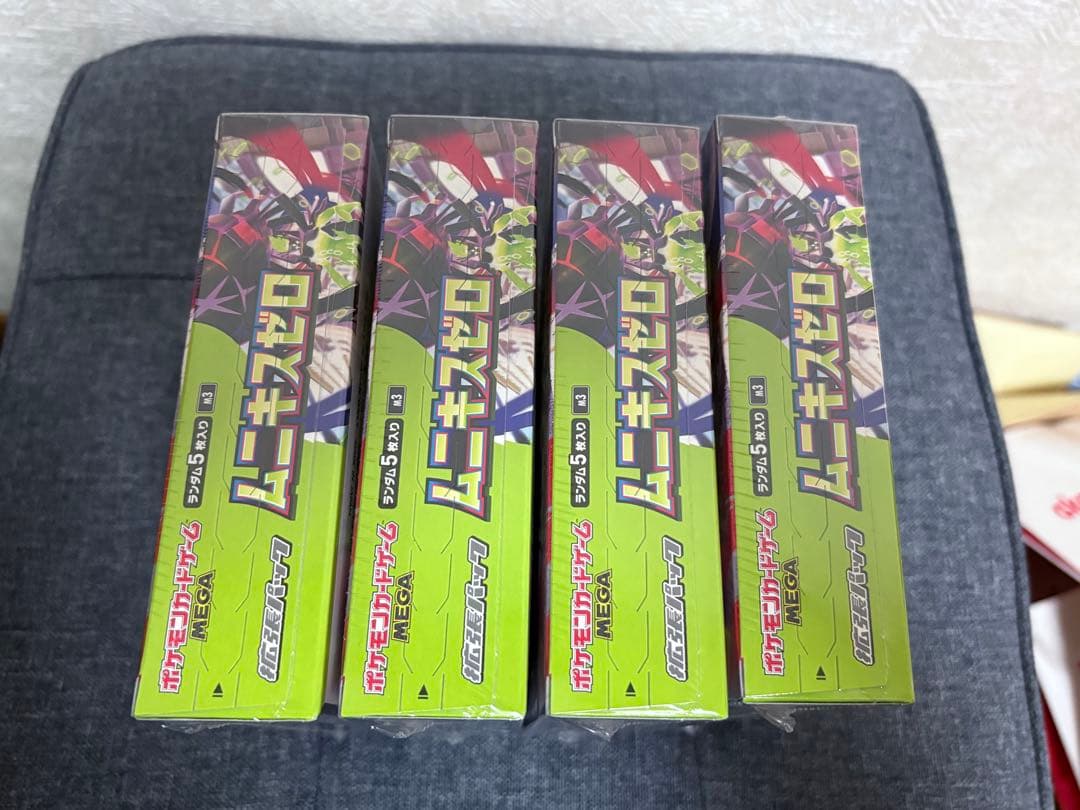 ポケモンカードゲーム ムニキスゼロ 4BOX シュリンク付き新品未開封