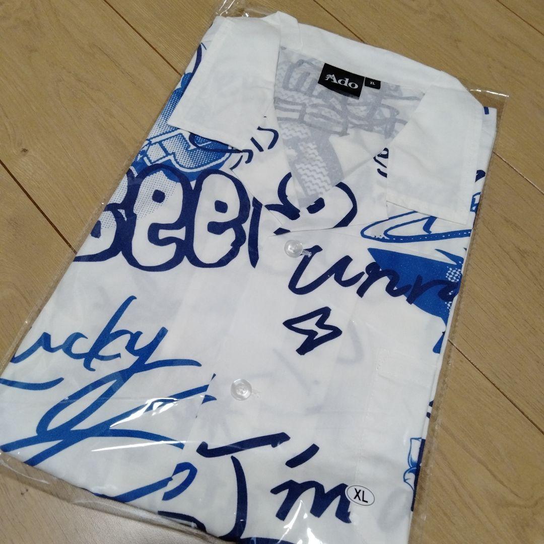 XLサイズ Ado 5th POPUP-STORE オープンカラーシャツ Ado 5th Anniversary POPUP-STORE オープンカラーシャツ【グッズ