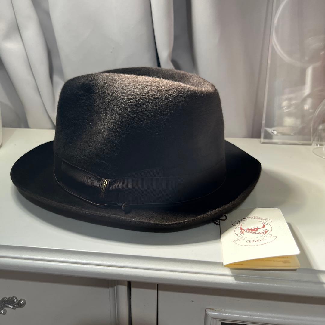 小黒三郎 組み木 マグリット帽子の男 彩色