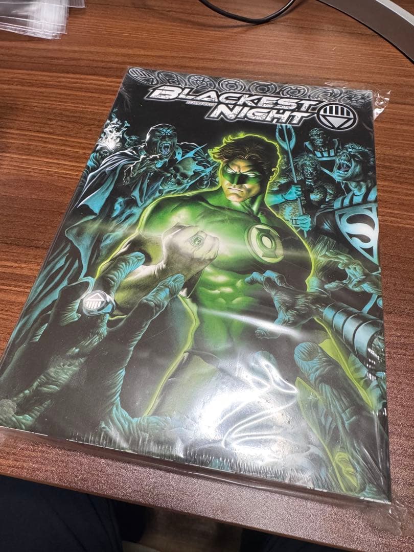 アメコミ ブラッケストナイト グリーンランタン 絶版 ヴィレッジブックス アメコミ ブラッケストナイト グリーンランタン 絶版 ヴィレッジ