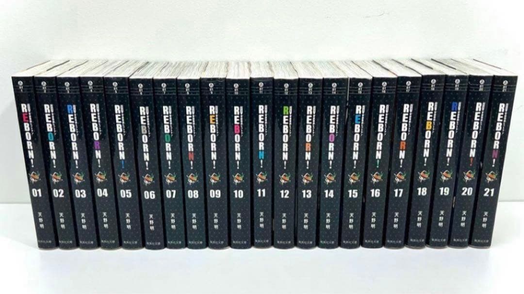 全巻初版家庭教師ヒットマンREBORN！全21巻文庫版 家庭教師ヒットマン