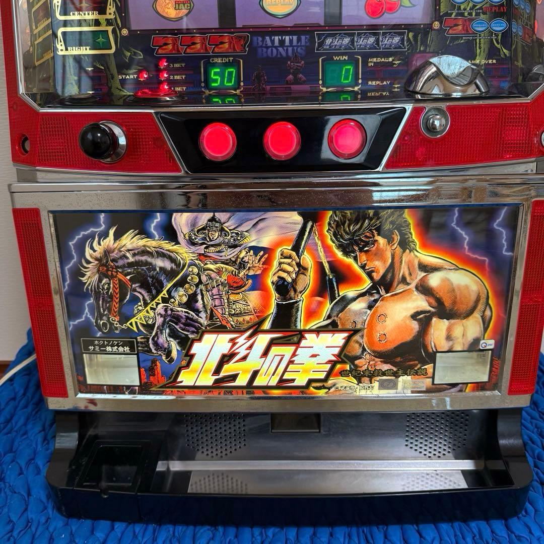 パチスロ 4号機 初代 北斗の拳 ケンシロウパネル スロット 北斗 の 拳