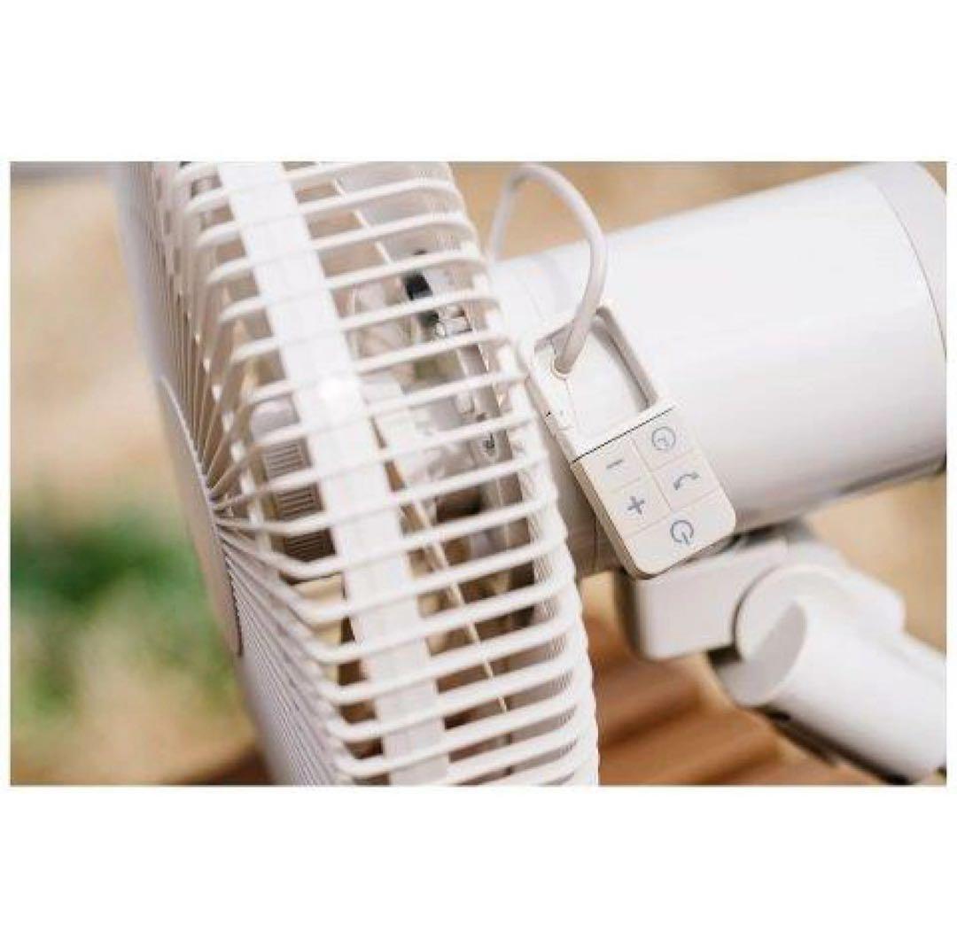 【美品】シロカ ポータブルコードレス扇風機 SF-PC171C [リモコン付き]