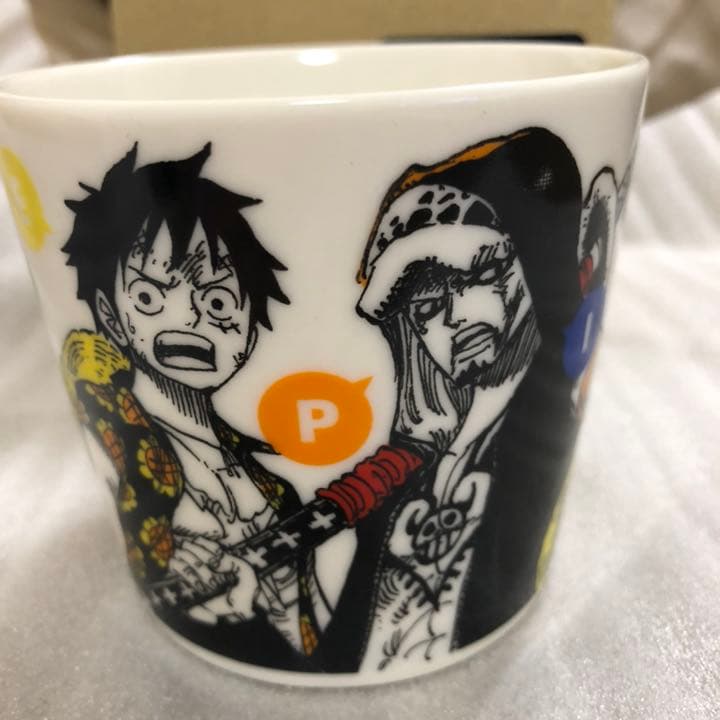 Hello ONEPIECE マグカップ 海賊同盟 ルフィ ロー