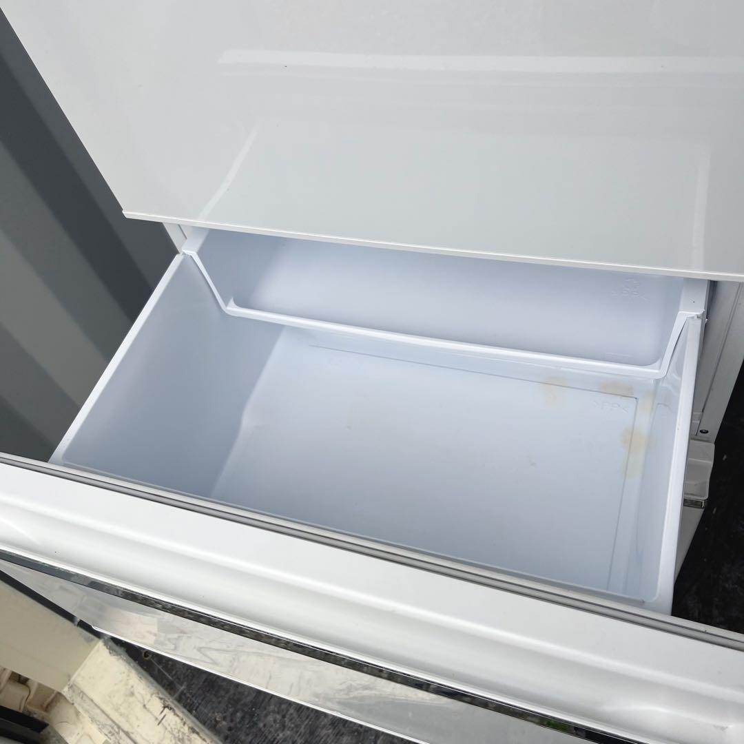 141取付無料！三菱自動製氷機搭載！高性能おしゃれホワイト3ドア冷蔵庫