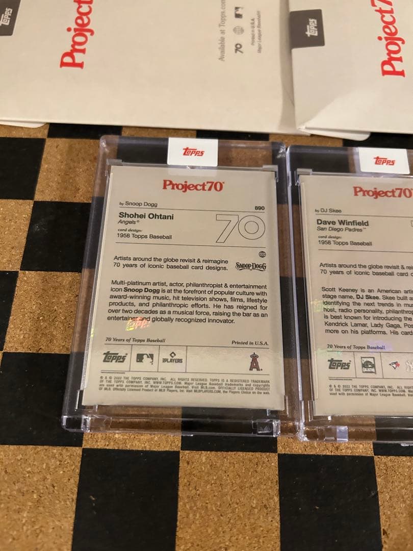 Topps Project 70 #890 #891 2枚セット大谷翔平