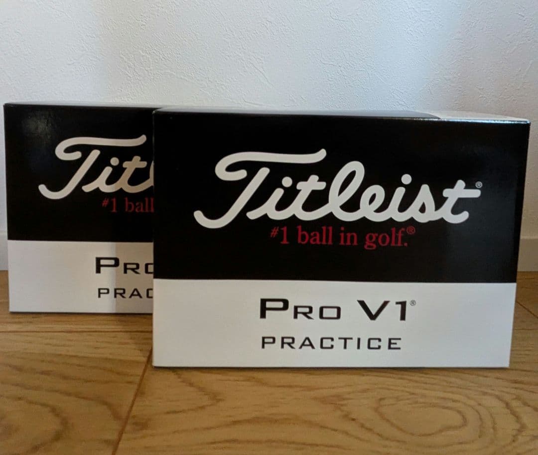 Titleist　PRO V1 プラクティスボール2ダース Titleist PRO V1 プラクティスボール2ダース Pro V1 ☆新品