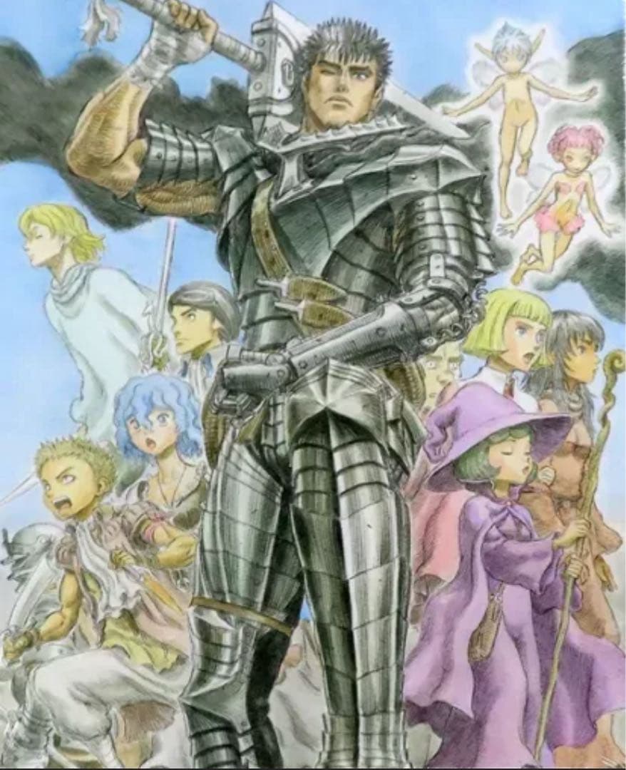 大ベルセルク展 黒い剣士一行 F6キャラファインボード TypeF