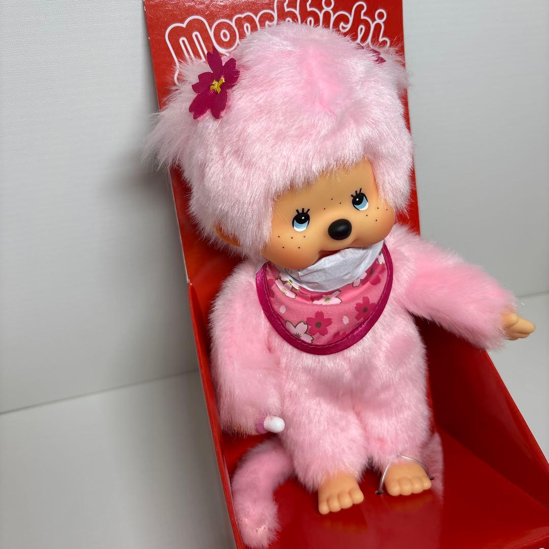 新品 サクラ モンチッチ EU限定 monchhichi 4339