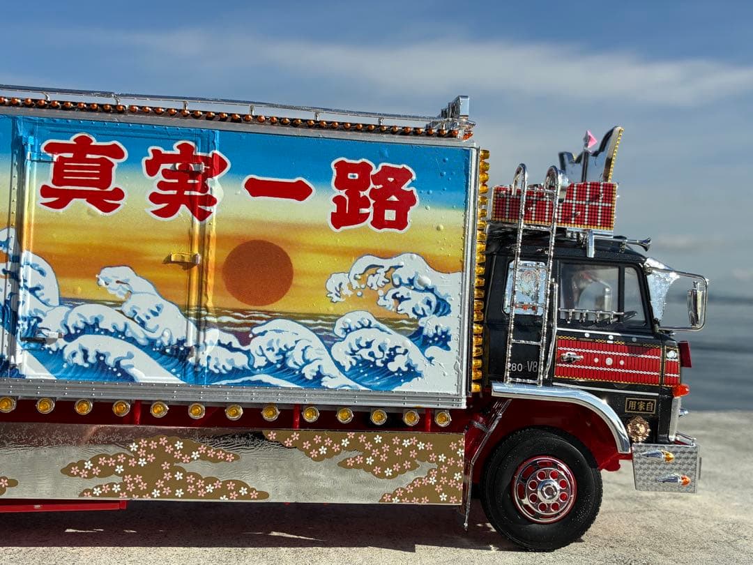 トラック野郎一番星男一匹桃次郎デコトラプラモデル