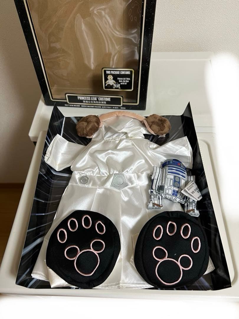 ダッフィー、シェリーメイコスチュームスターウォーズルークスカイウォーカー、レイア