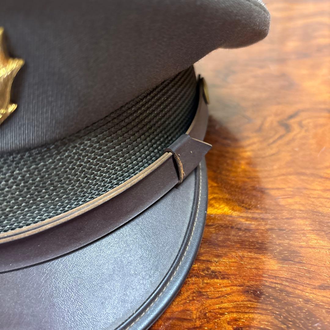 グレー ミリタリー風 軍帽子 0120o71