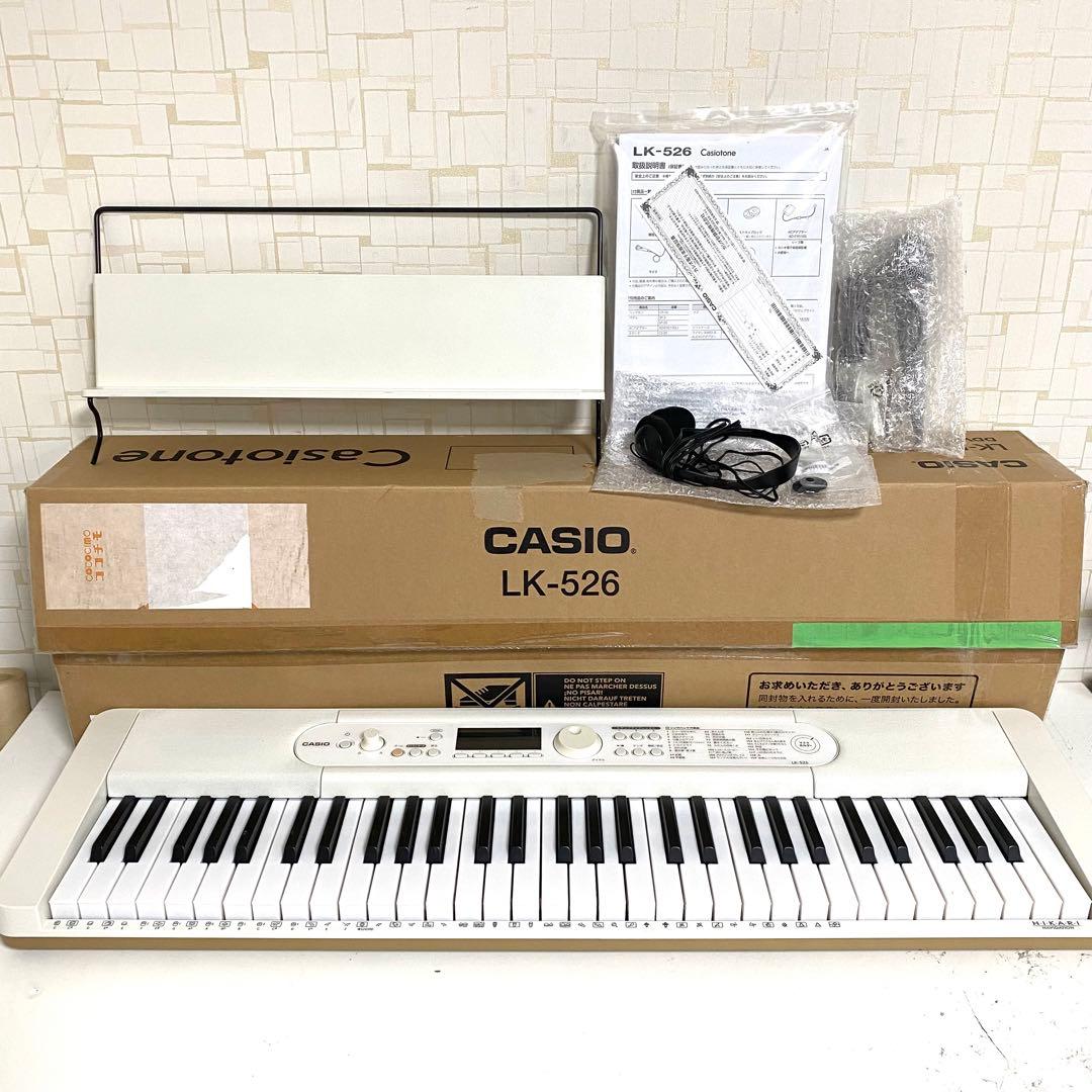 CASIO カシオ 光ナビゲーション キーボード LK-526 - メルカリ カシオ