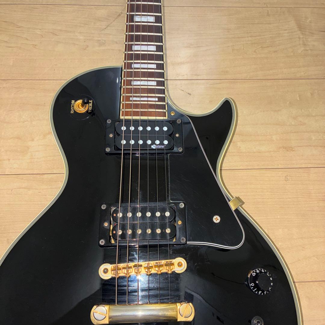 激レア サスティナー搭載 Burny RLC-75S レスポールカスタムモデル