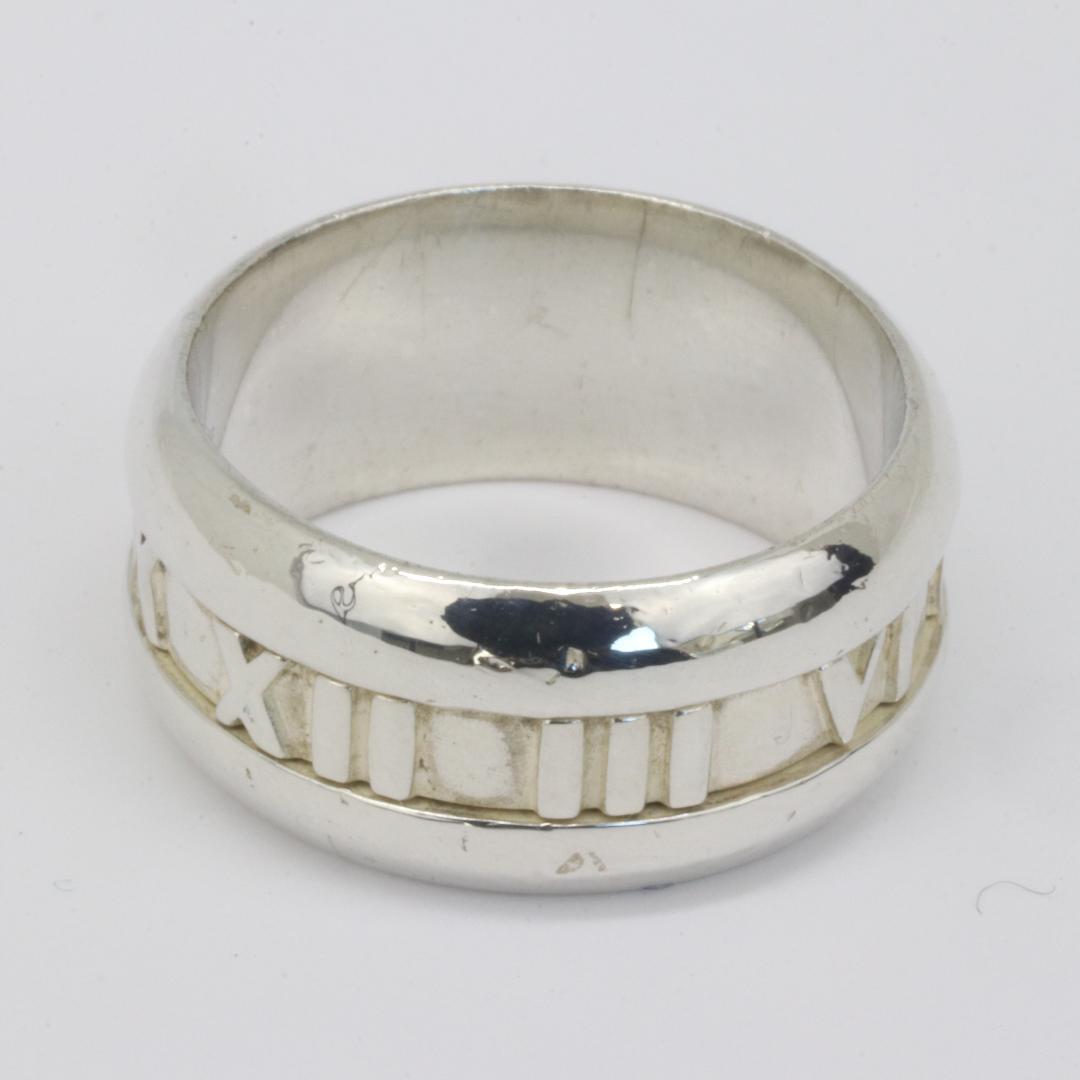 Tiffany & Co. ティファニー アトラス シルバー リング #15