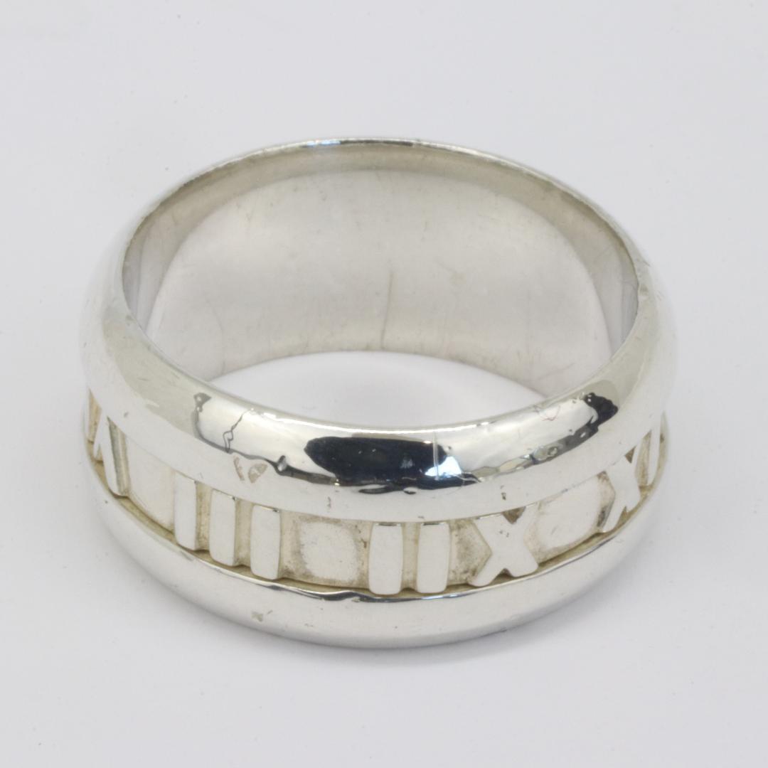 Tiffany & Co. ティファニー アトラス シルバー リング #15