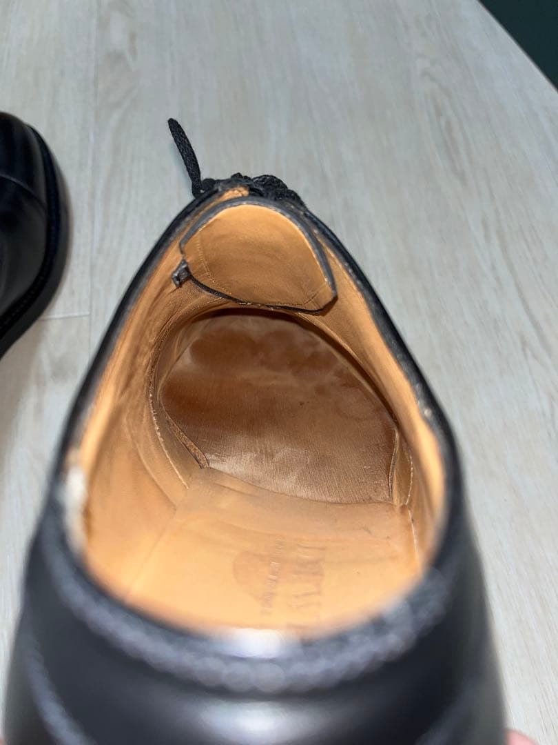 ジェイエムウエストン 330 ストレートチップ ブラック 6/E