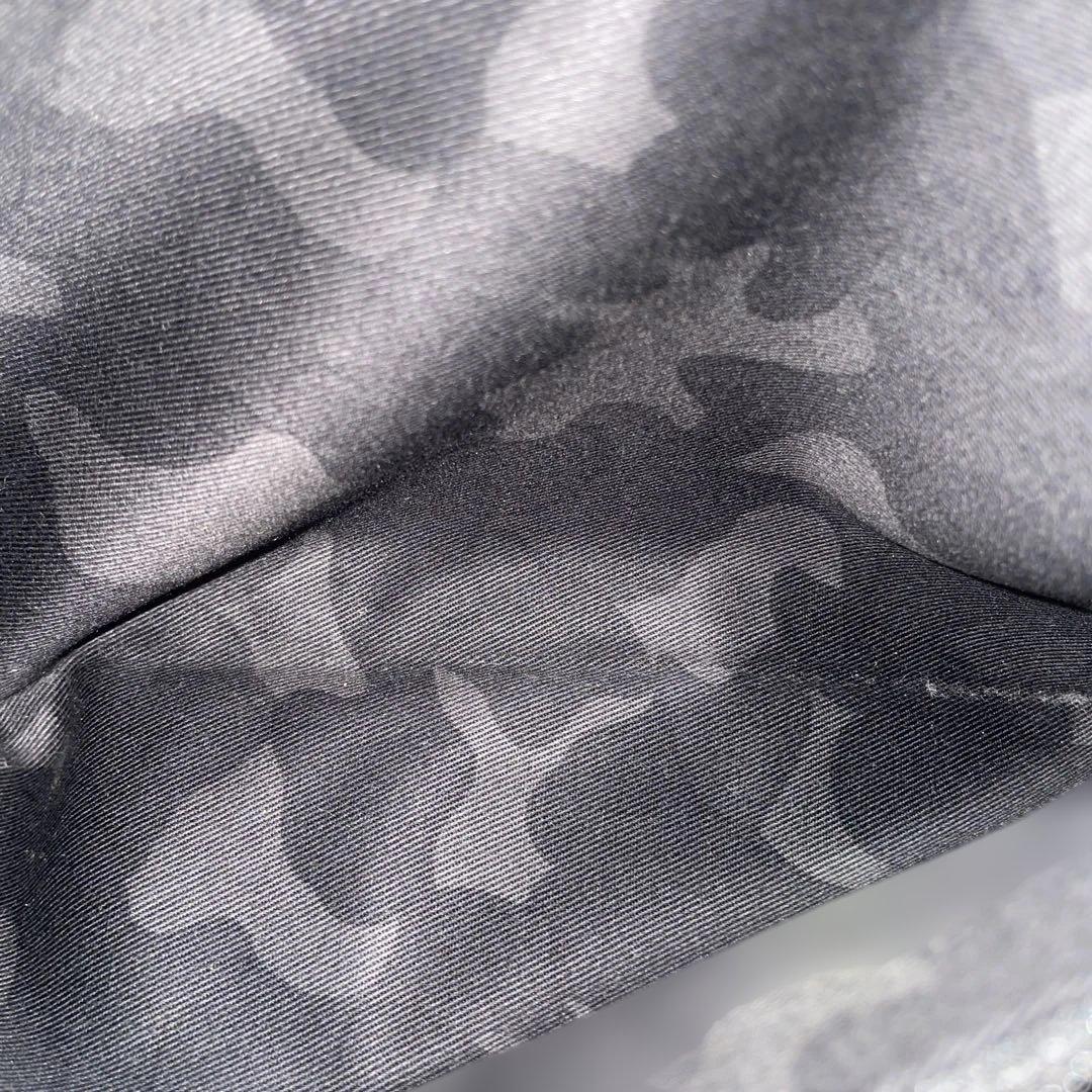 【美品】 PORTER ポーター ショルダーバッグ レザー グレー