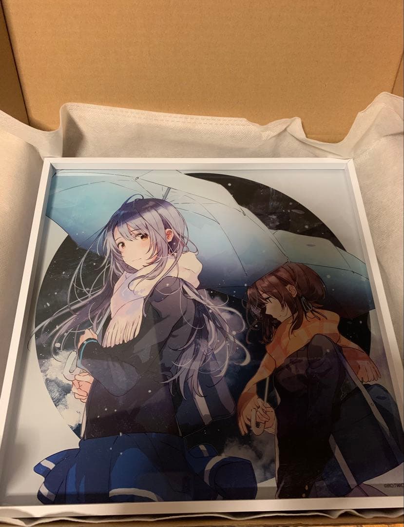 色づく世界の明日から アクリルアート