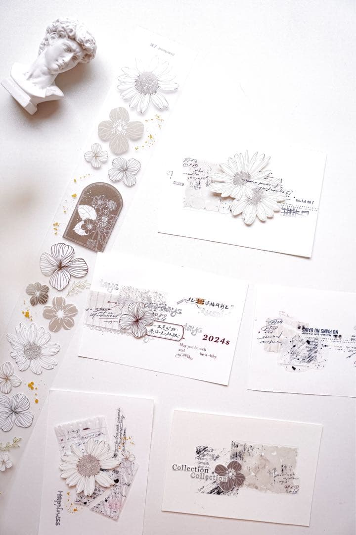 ⭐️SALE⭐️媛子文创《秋陌》海外マスキングテープ　マステ 【1877】