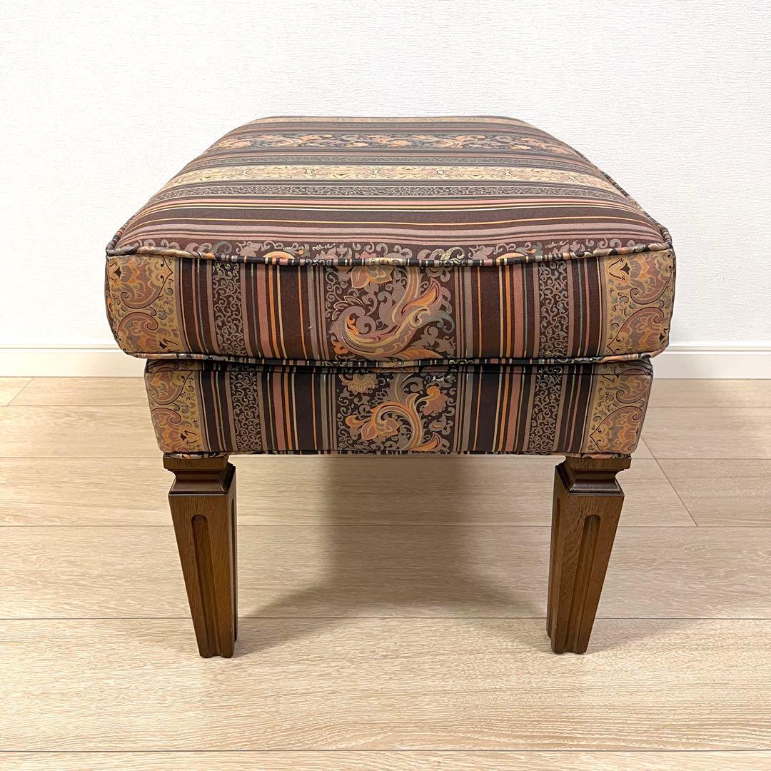 た65【美品】カリモク スツール オットマン ドマーニ UPA216A020