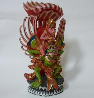 ガルーダ インドネシアバリ島購入品 木製彫刻 経年品 - メルカリ