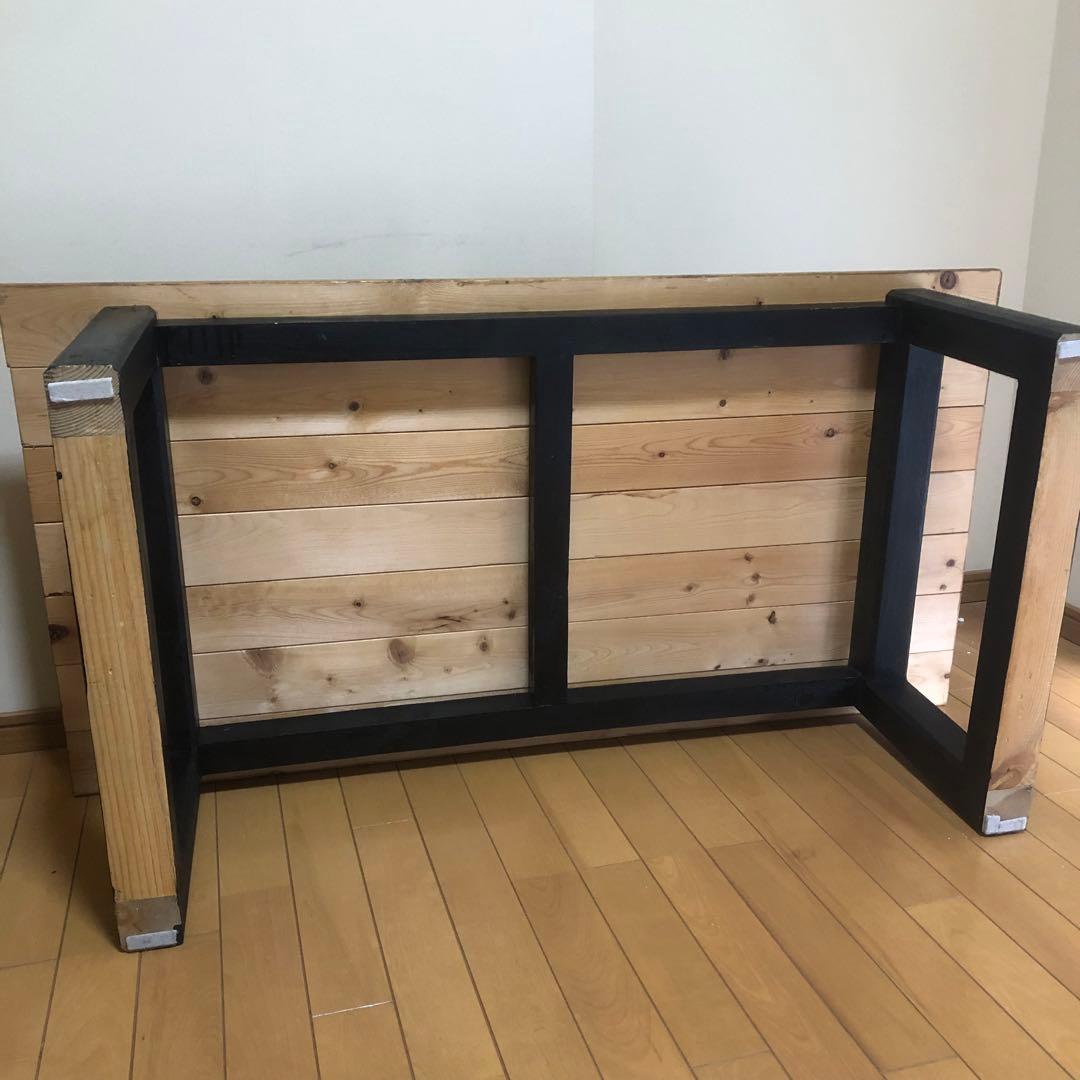 ローテーブル【一点物】ハンドメイド センターテーブル 木材