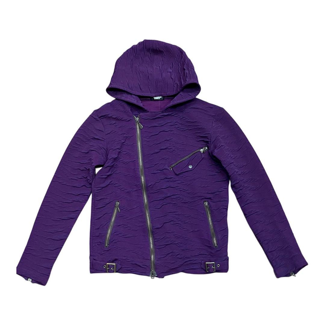 トルネードマート ストレッチ素材シワ加工ライダースジャケット サイズ