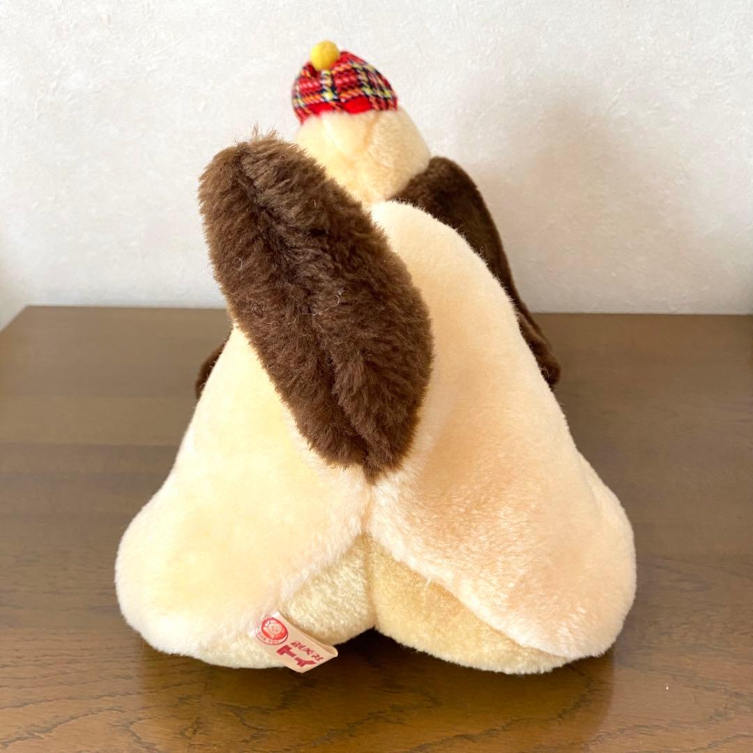 創美社 トイ 謹製 オリジナル ぬいぐるみ 帽子 犬 レトロ ヴィンテージ