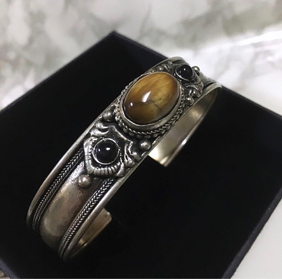 ターコイズ　インディアンジュエリー　ナバホ　ターコイズ　バングル　ブレスレット