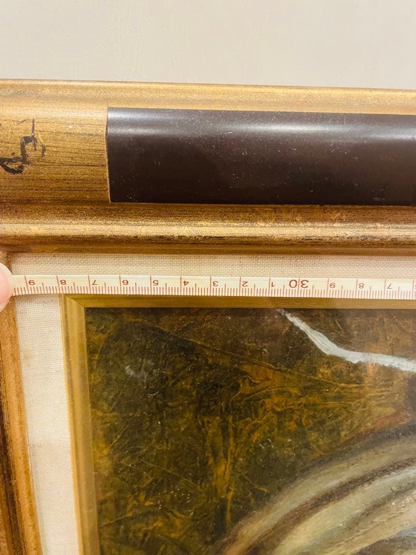 金剛力士像（阿形？）の油絵