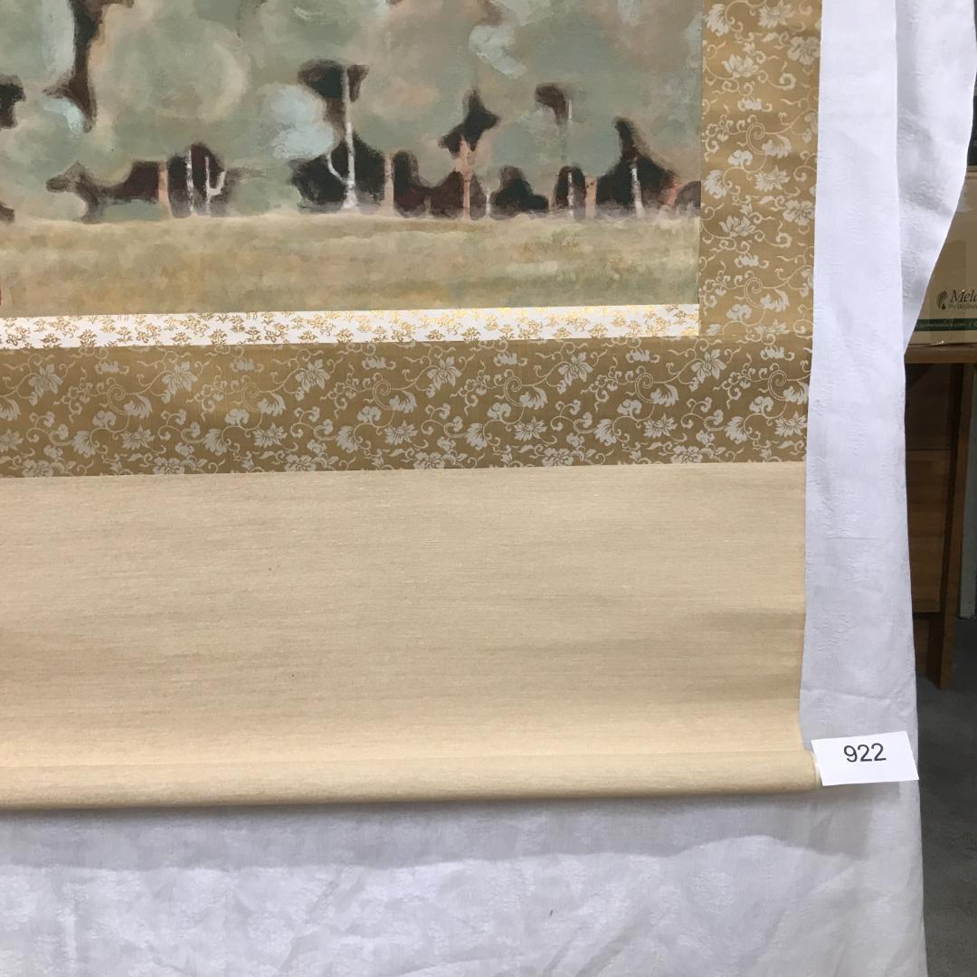 掛け軸 進画 共箱