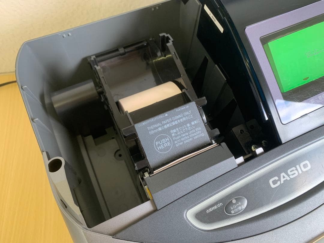 CASIO TK-110 多機能 レジスター キャッシュドロアー 鍵あり - メルカリ