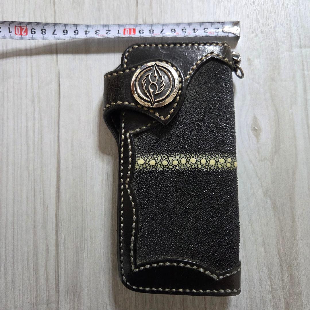 スティングレイ サドルレザー ロングウォレット 長財布 最終値下げ
