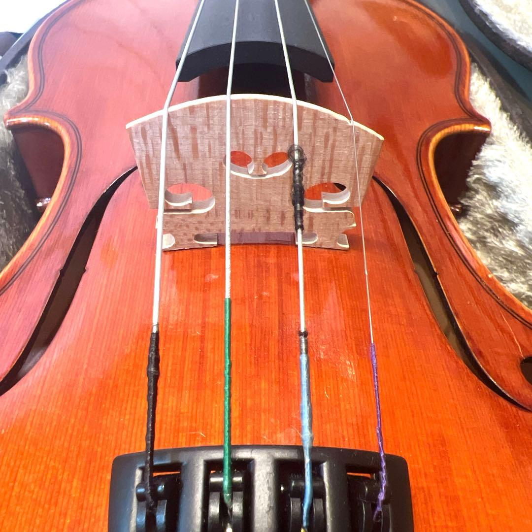 SUZUKI NO.520 4/4 バイオリン　1985年　スズキ　虎杢